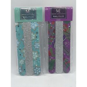 Modern‎ Expressions Holiday Nails Files , Set of 2NEW